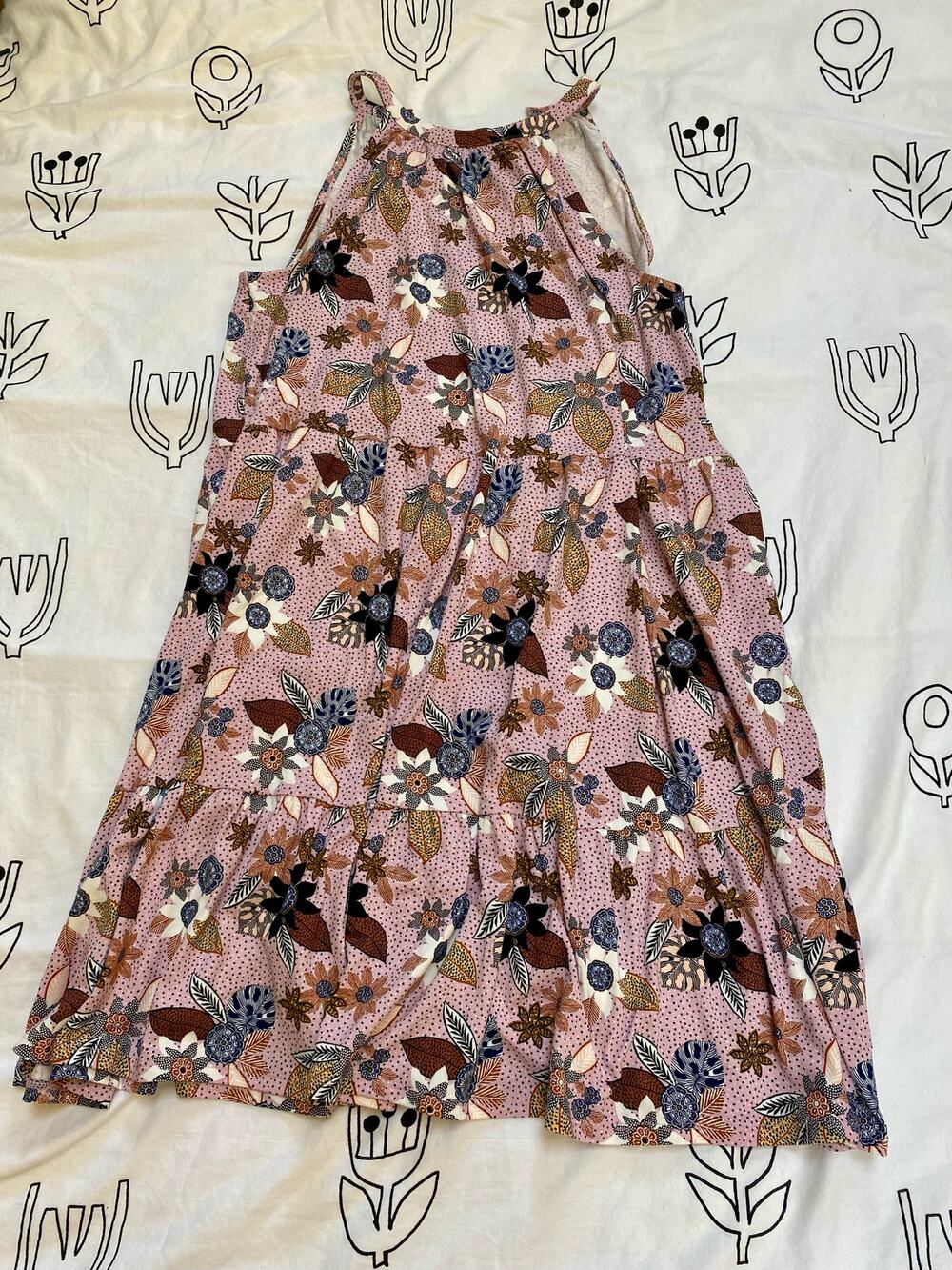 LOFT Floral Summer Sun Dress